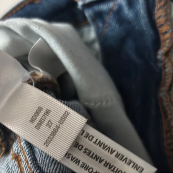 Madewell The Perfect Vintage Straight Crop Jean in Edendale Wash 27 - Picture 3 of 10